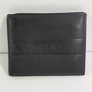 Calvin Klein - Wallet - RFID Blocking Genuine Leather Bifold - Black